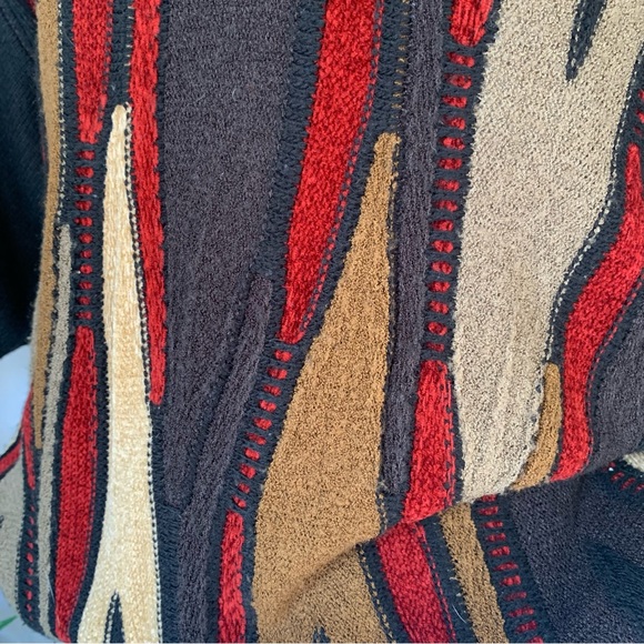 v i n t a g e :: Slouchy Coogi Style Textured Grandpa Knit Sweater - Picture 8 of 13